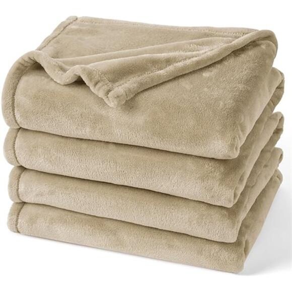 Ultra Soft Fleece Blanket Queen Size, No Shed No Pilling Luxury Plush Cozy - Picture 7 of 7